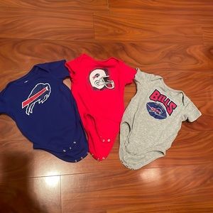 NFL Buffalo Bills set of onesies